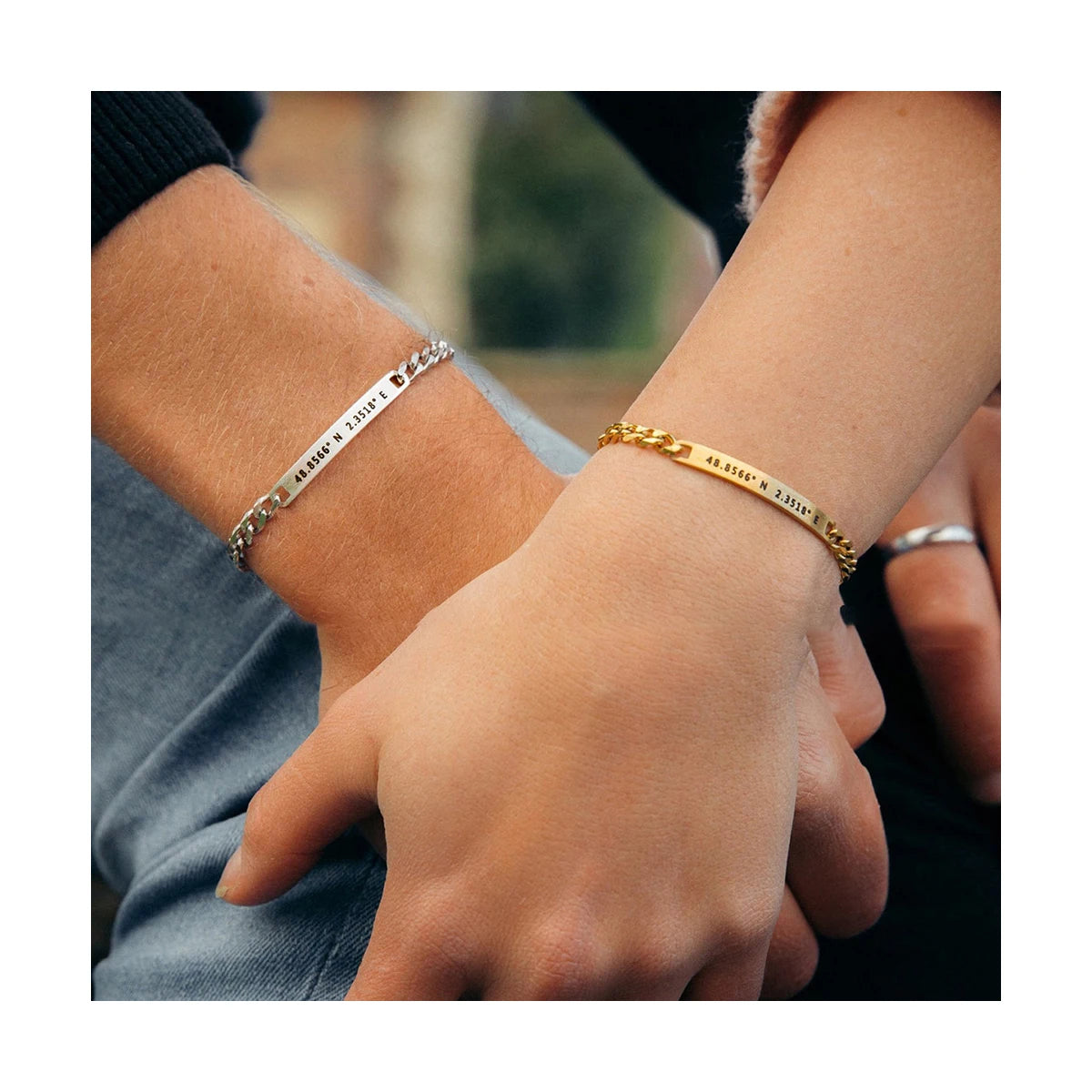 Cubaanse armband met graveerfunctie op maat