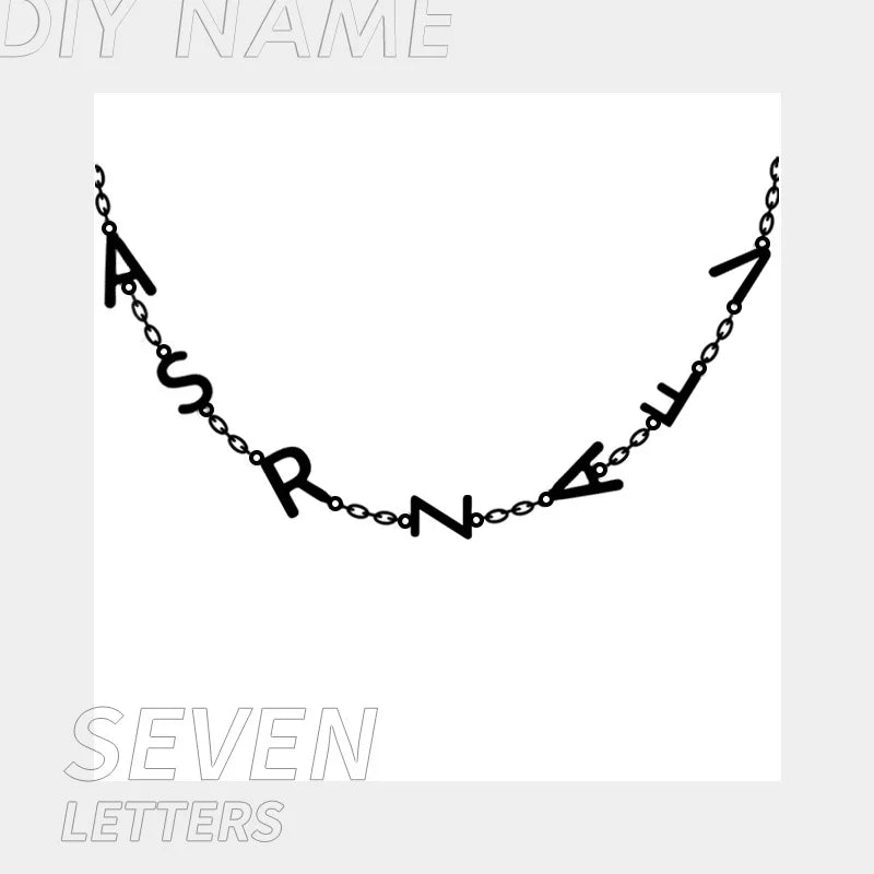 Personalized Custom Name letter Necklace