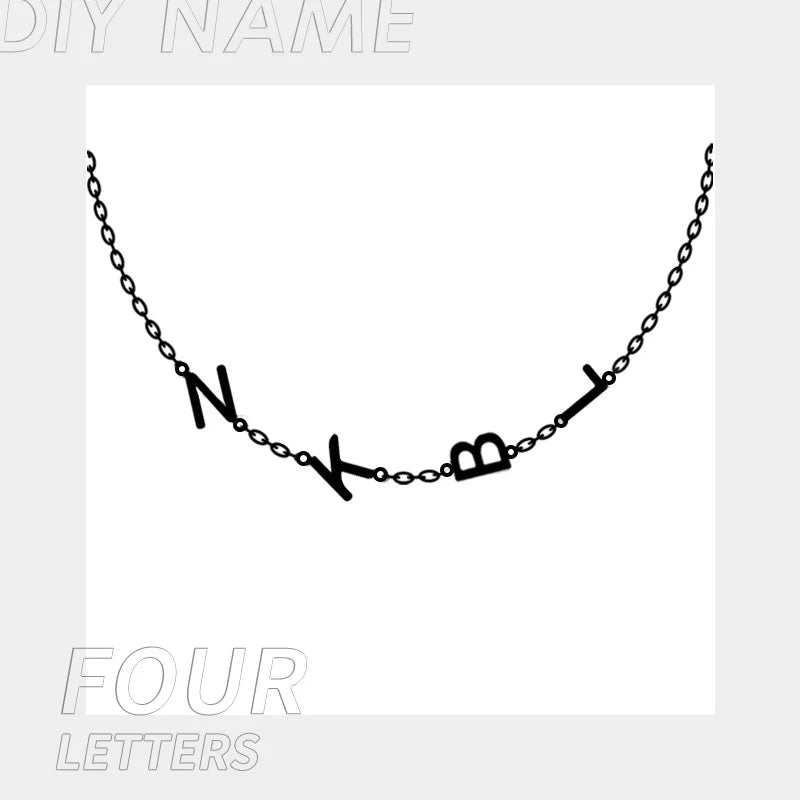 Personalized Custom Name letter Necklace
