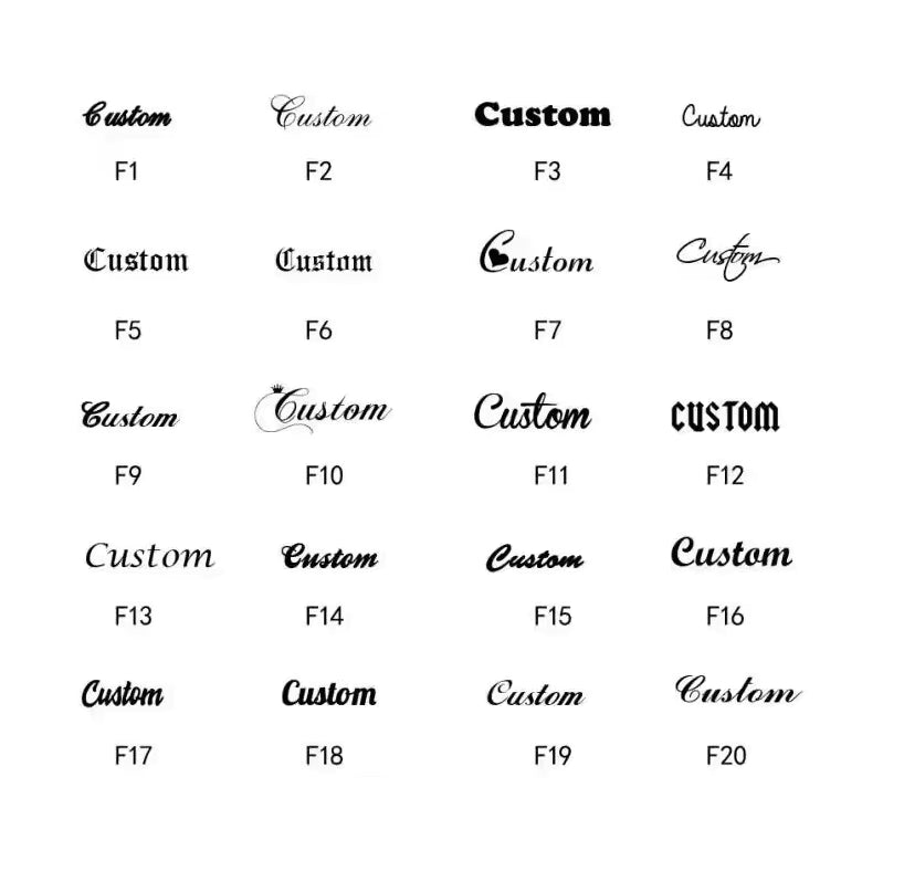 Gepersonaliseerde naamring – 18-karaats verguld